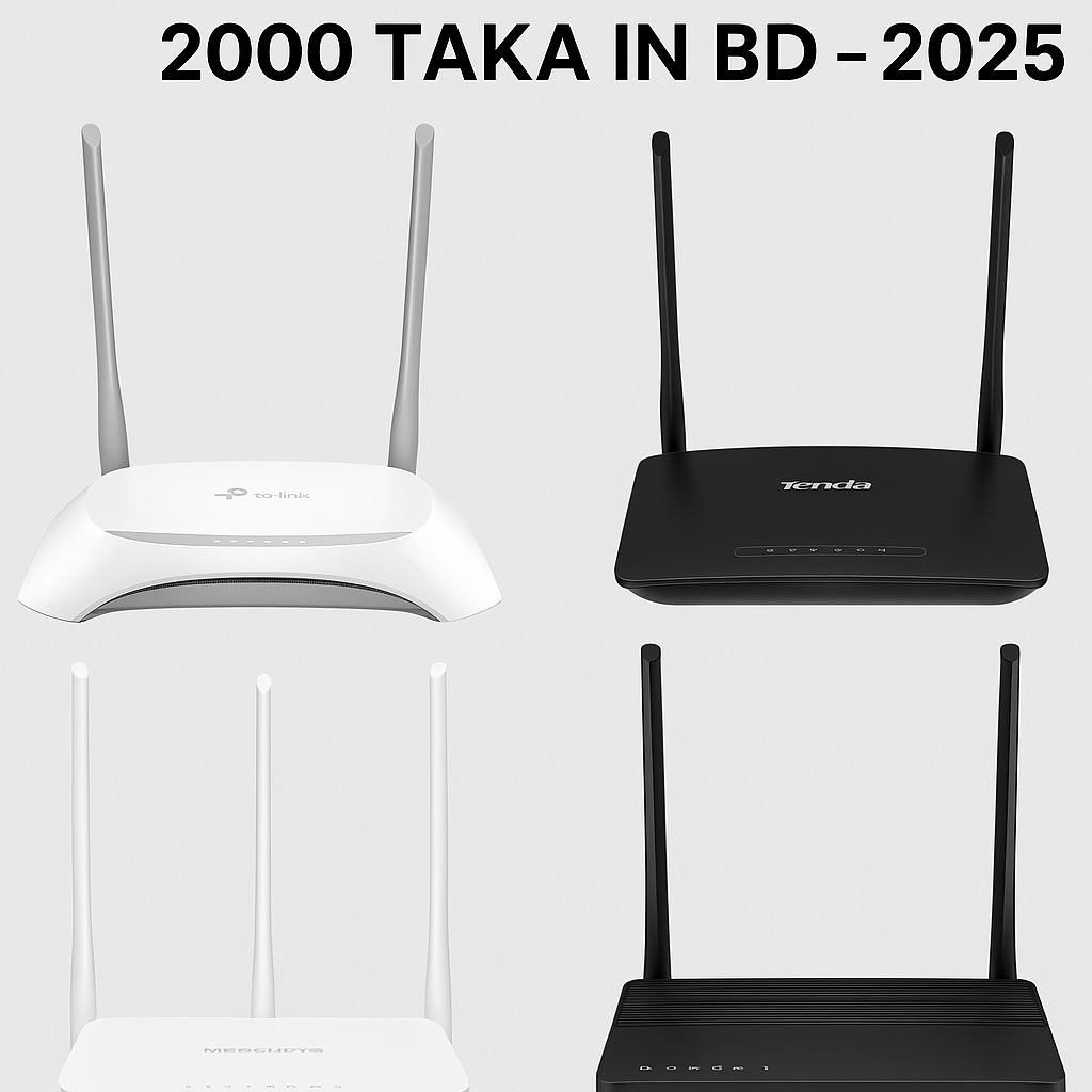 Best Routers Under 2000 Taka in BD – 2025 | PC Express 